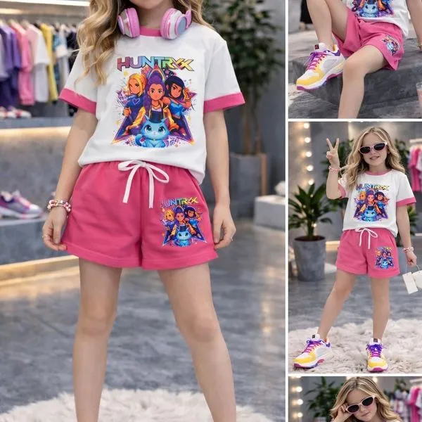 Komplet Odzież dla Dzieci 4-14L Bawełna Encanto