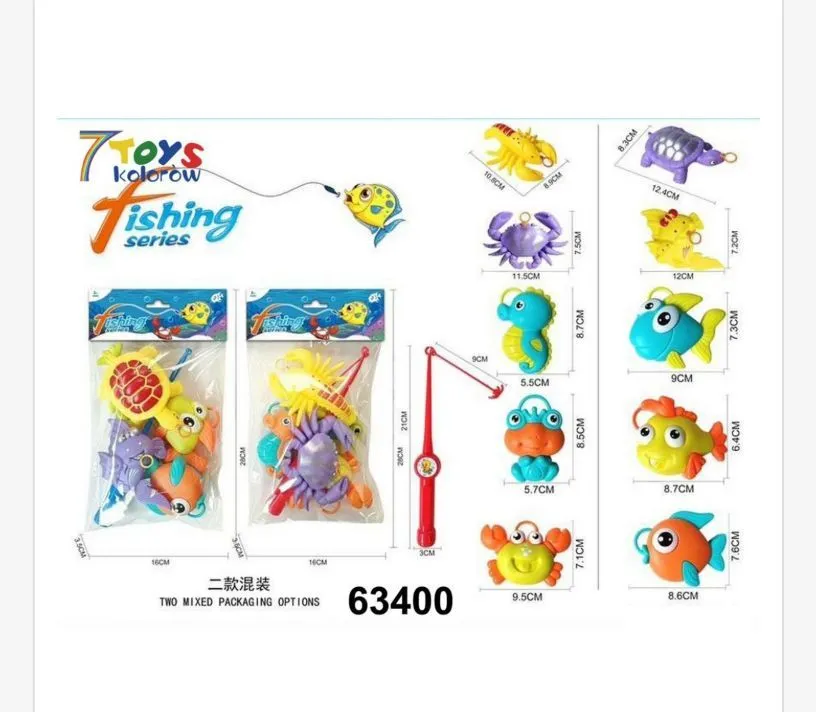 Zabawki Fishing Series 63400 - zestaw wędkarski wodny