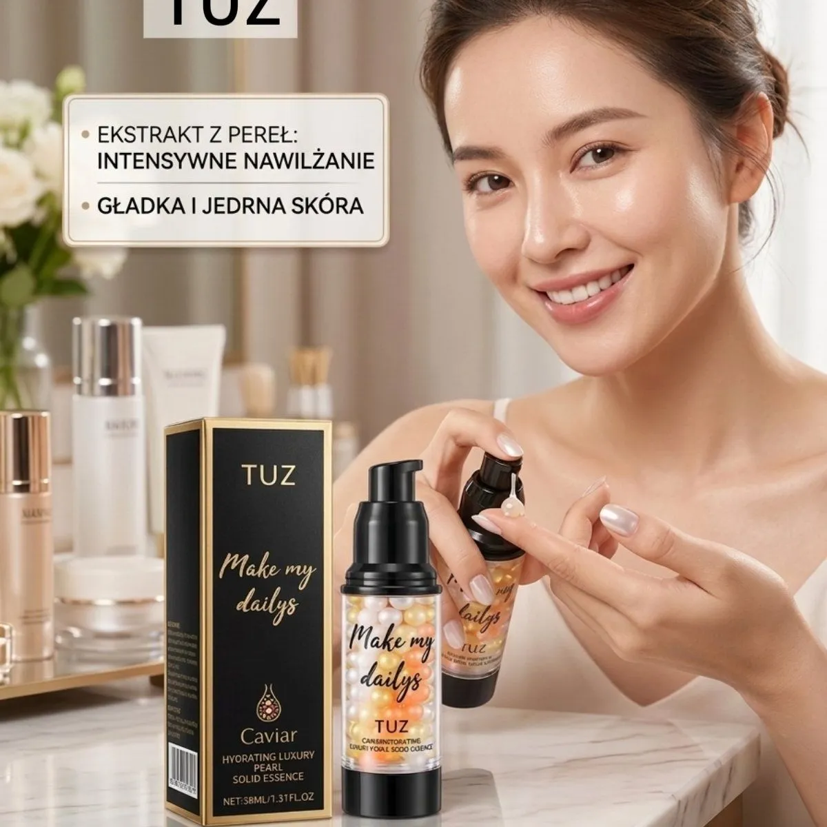 Serum Perłowe z Kawiorem TUZ Make My Day 30ml