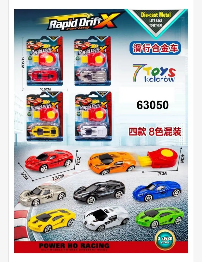 Zabawki Samochody Rapid Drift Die Cast Metal 63050