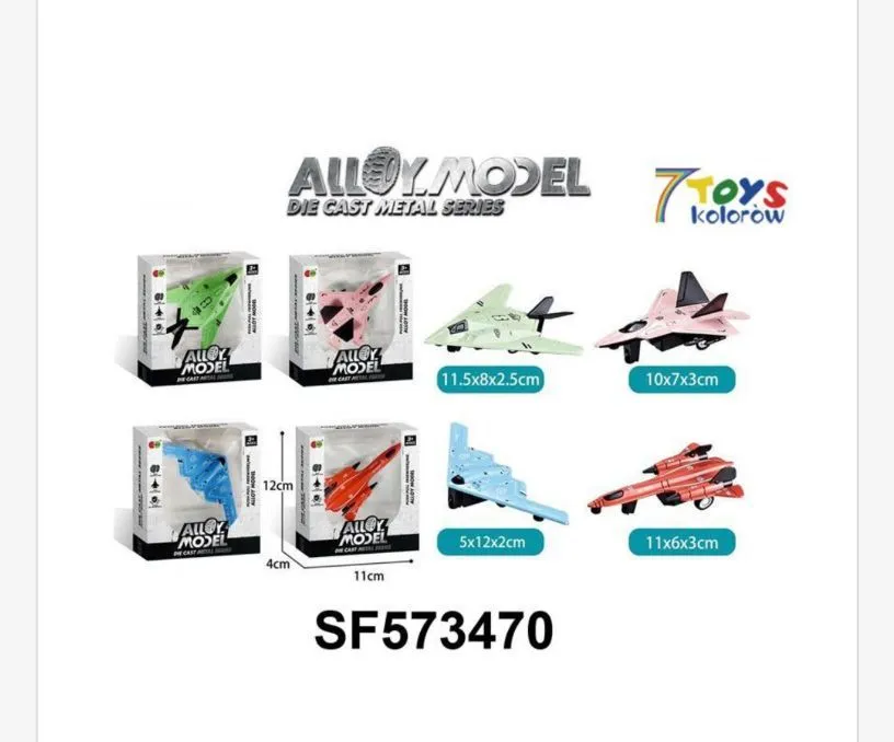 Zabawki Alloy Model Die Cast Metal - modele samolotów SF573470
