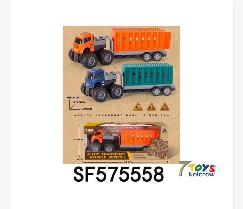 Zabawki Samochody Alloy Transport SF575558