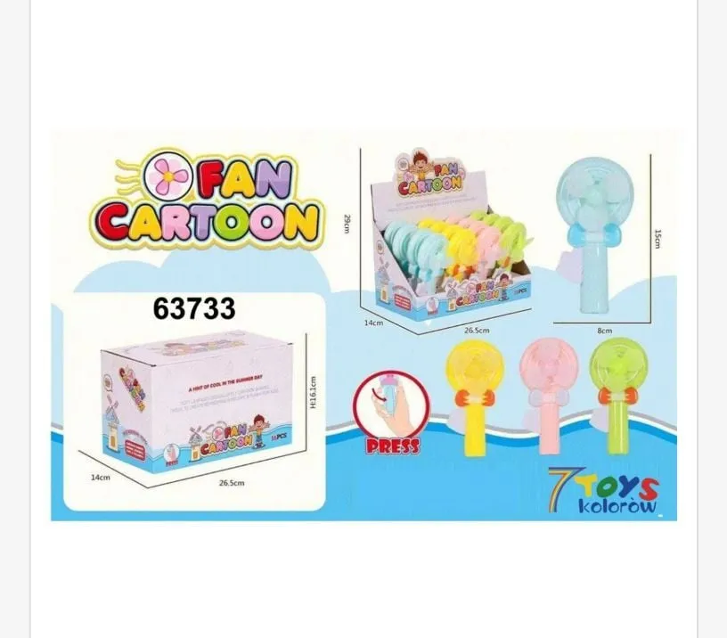 Mini Wiatrak Cartoon Fan 63733