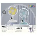 Mini Wiatrak Elektryczny Capsule Neck Fan 65025