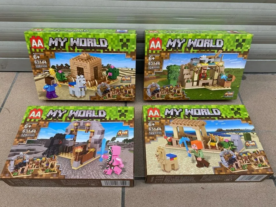 Zestaw Klocki My World AA 63144, 4 szt w opakowaniu