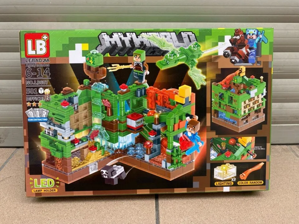 Klocki My World 501PCS Zestaw z Podświetleniem LED LB607