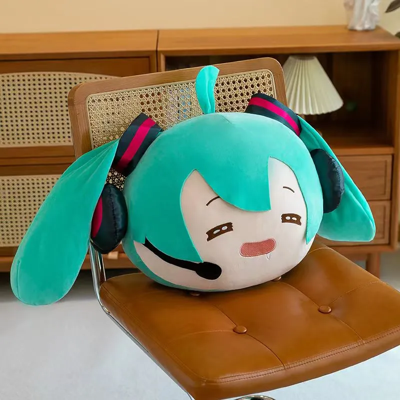 Maskotka Pluszowa 55cm Poduszka Anime Hatsune Miku Turkusowa
