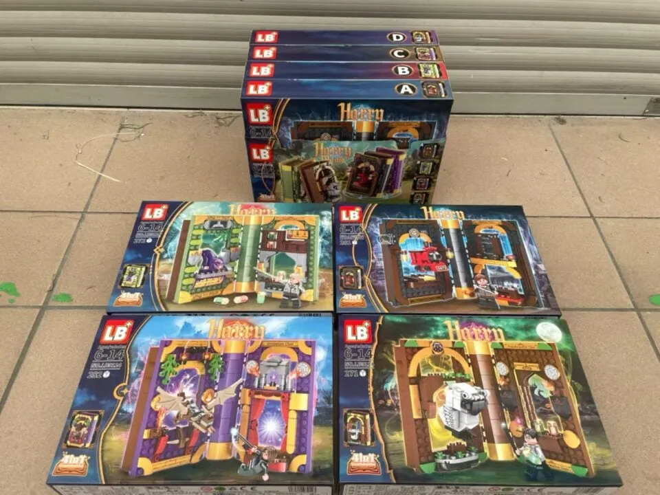 Klocki LB Harry Magic Zestaw Książki 4 szt. LB+
