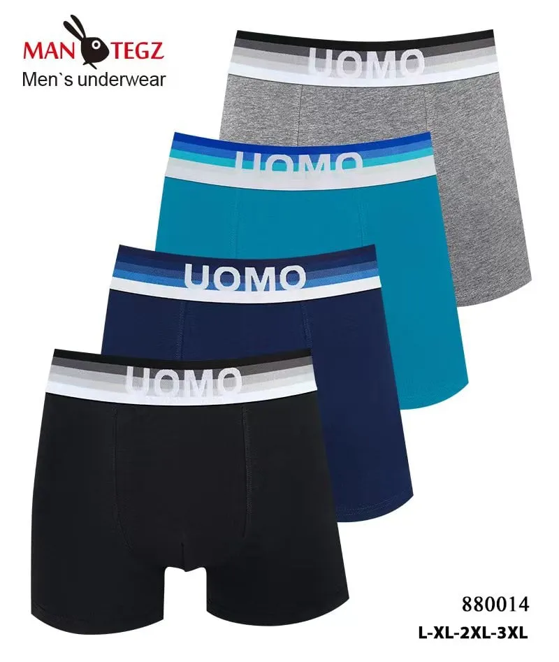 Bokserki męskie MAN TEGZ UOMO, mix kolorów, L-3XL