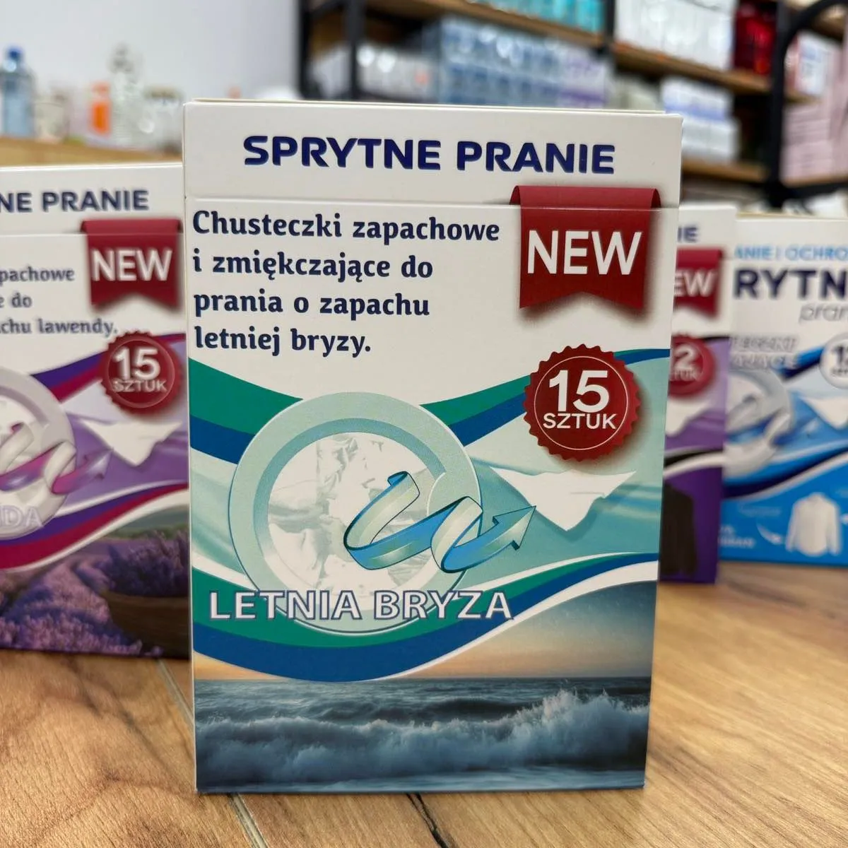 Chusteczki zapachowe do prania Sprytne Pranie Letnia Bryza 15 szt