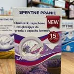 Chusteczki zapachowe do prania Sprytne Pranie Lawenda 15 szt