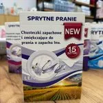 Sprytne Pranie Chusteczki Zapachowe i Zmiękczające Len 15 szt