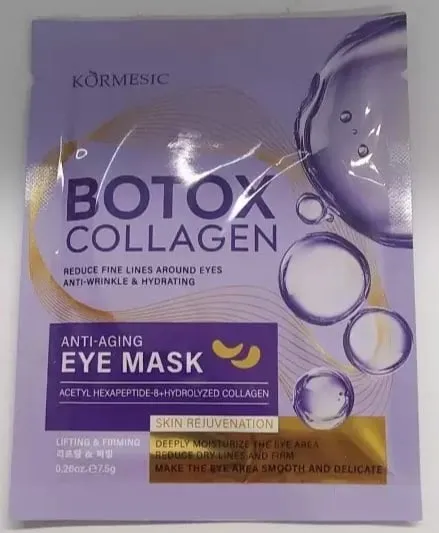 Płatki pod oczy Botox Collagen Kormesic Anti-Aging 7,5g 120szt