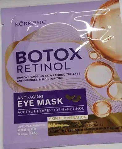 Kormesic Płatki pod oczy Botox Retinol Anti-Aging 7.5g 120szt