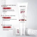 MERCILEN Pianka do Mycia Twarzy 120g Wybielająca 377 ze Szczoteczką