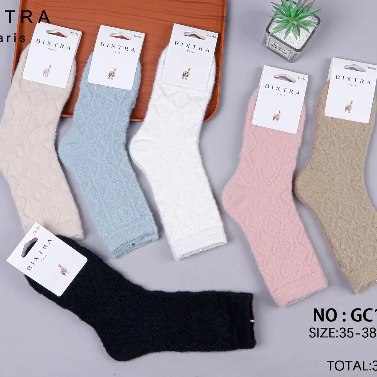 Skarpetki damskie BIXTRA NO:GC12-05 roz. 35-42, 30 szt