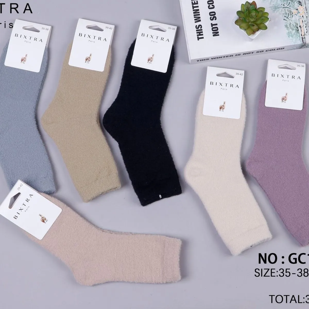 Skarpetki Damskie BISTRA Paris GC12 Rozmiar 35-42 30 szt