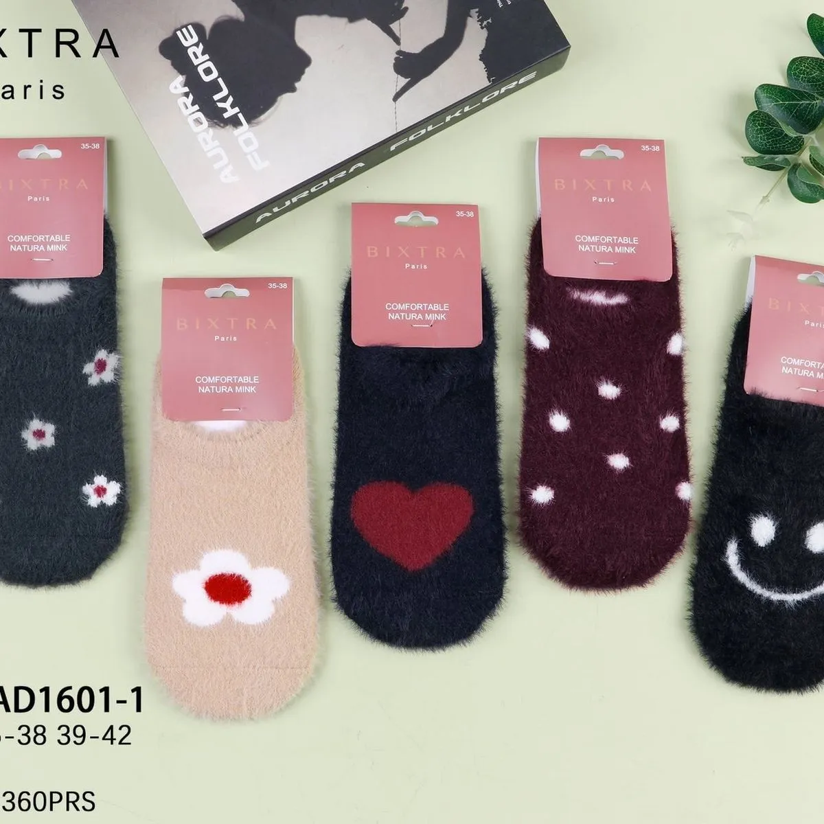 Skarpetki damskie BIXTRA Paris M 36-42, 30 szt