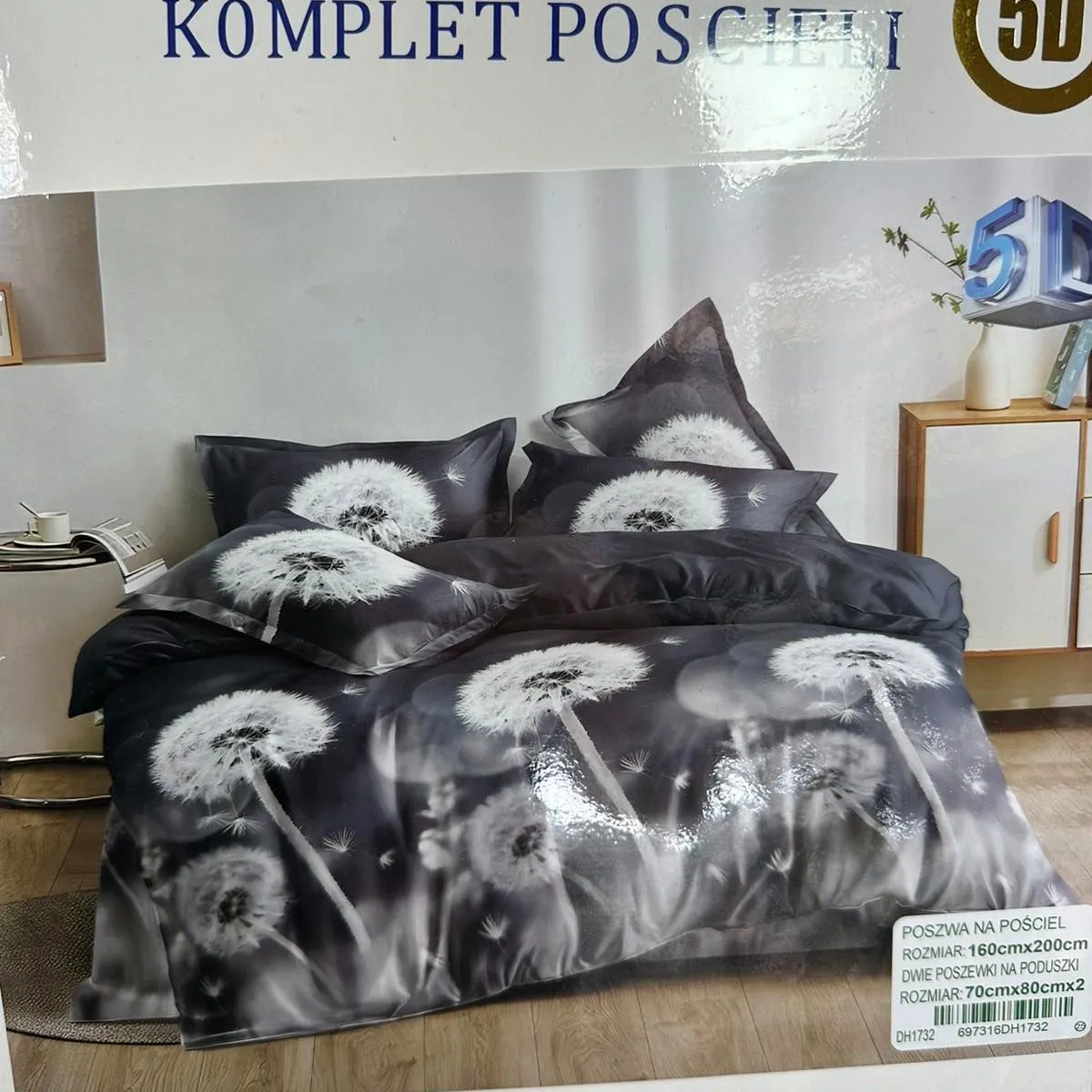 Komplet Pościeli 3cz Rui Rui Bang 160/200 50D