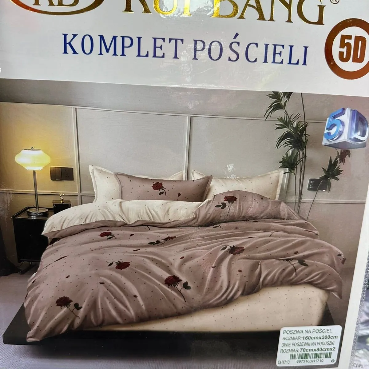 Komplet Pościeli Rui BangBANG 160/200 3el.