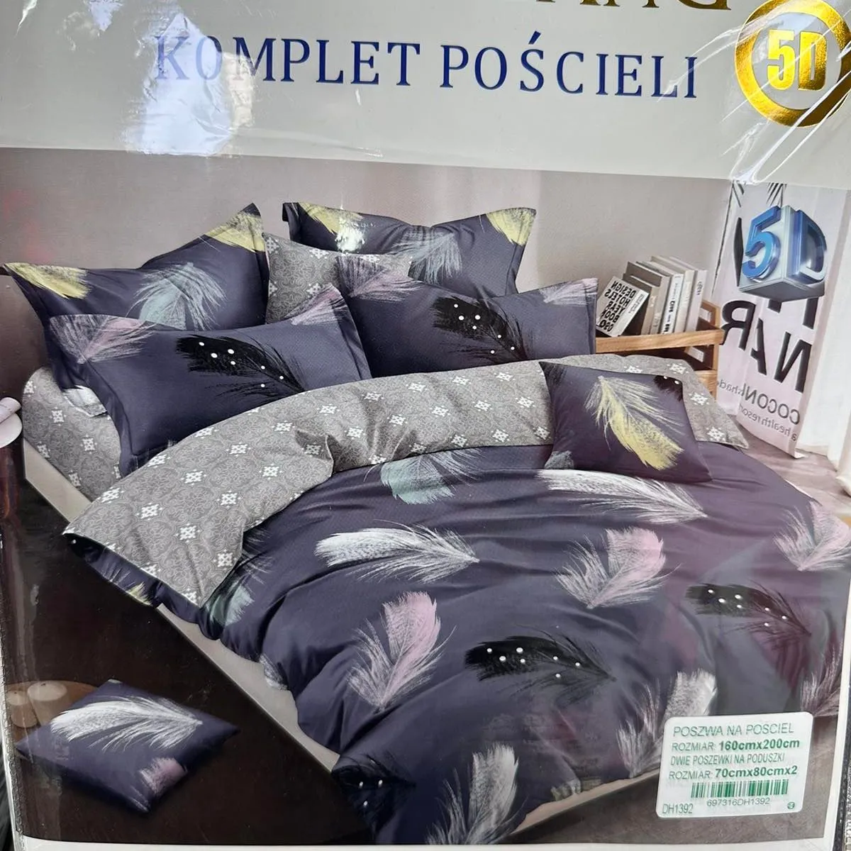 Komplet Pościeli 3D Rui Bang 160/200