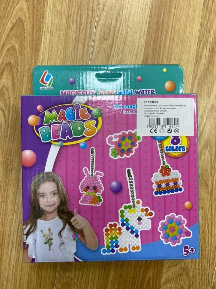 Zabawki Magic Beads zestaw koralików 5+