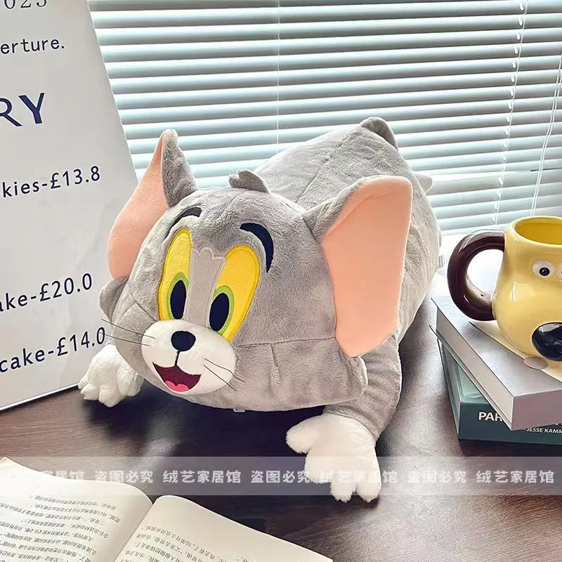 Maskotka Tom i Jerry Szary Kot z Kocykiem