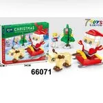 Zestaw klocków QIZ Christmas Santa na saniach 66071