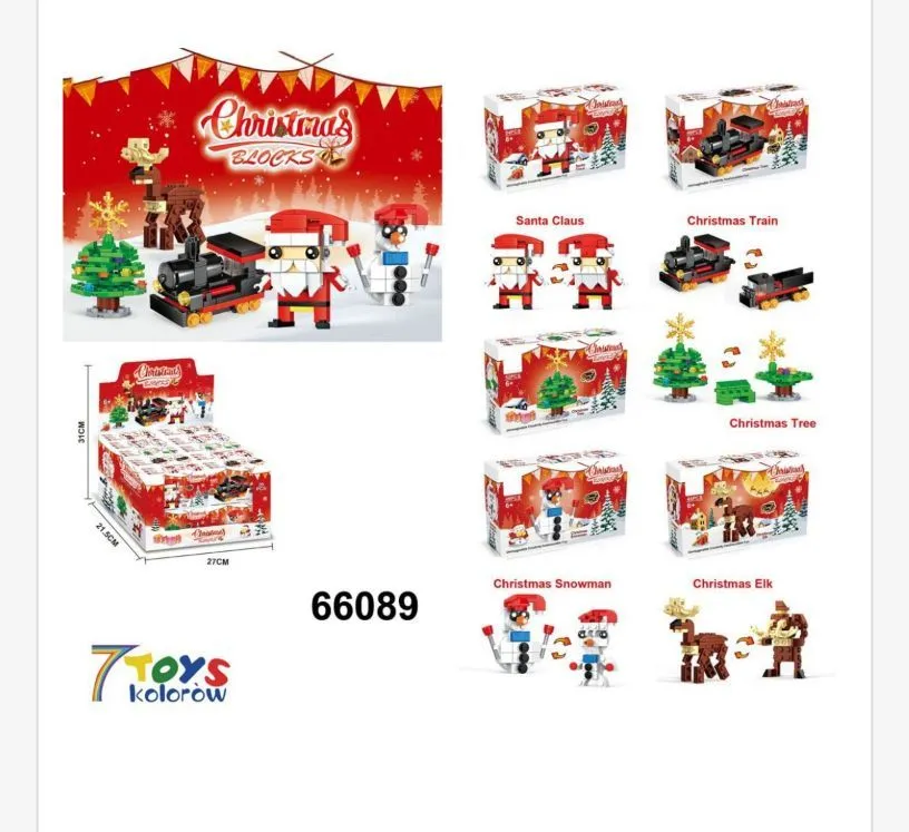 Zestaw klocków świątecznych Toys LCROW 66089