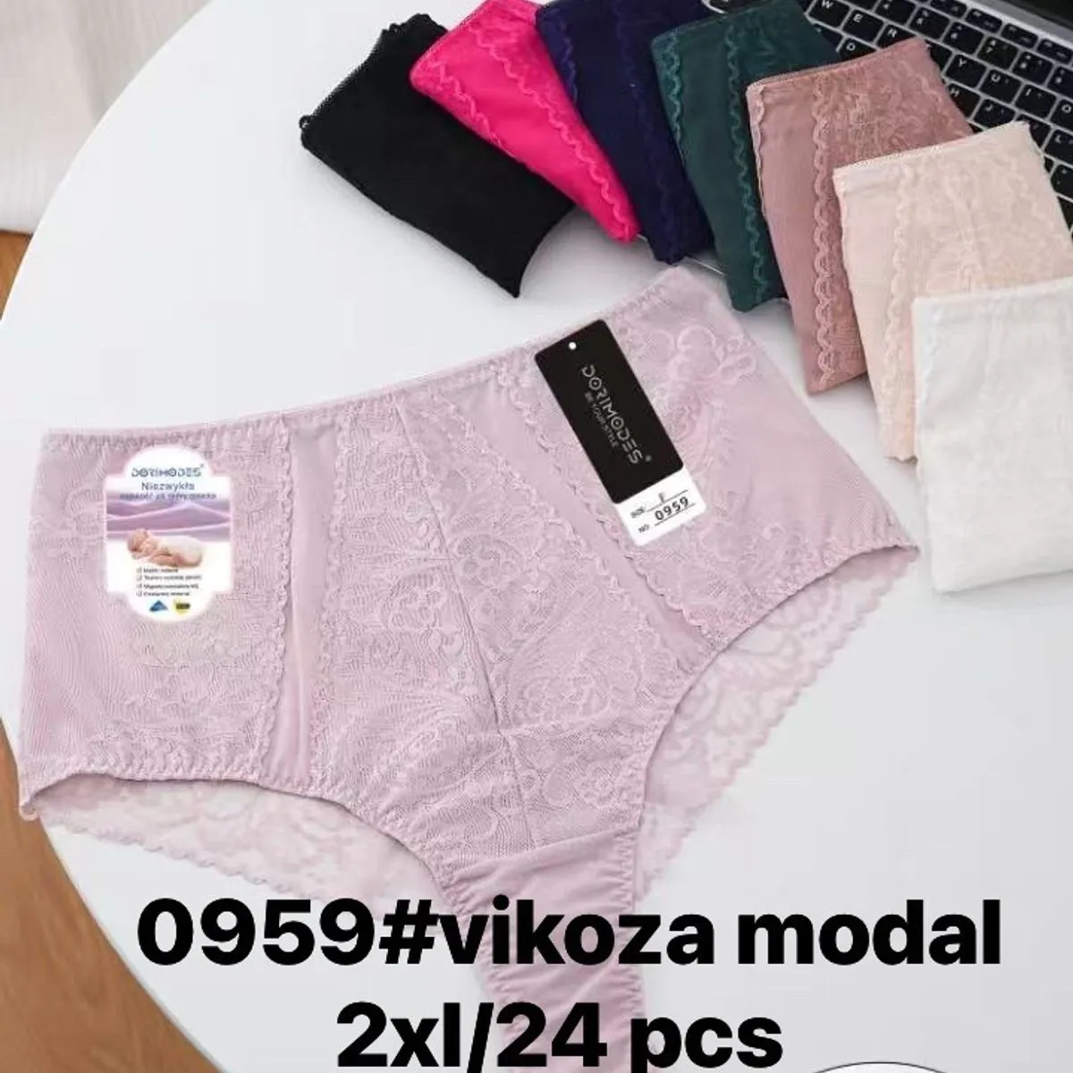 Majtki damskie 3XL DORIMODES 0959 wiskoza z modalem