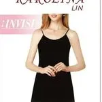 Pijama Damska Karolina Invise Czarna z Koronką No. K833 XXL/XXXL