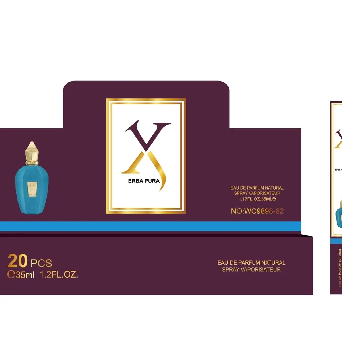 Perfumy Erba Pura 35ml spray w opakowaniu 20 szt