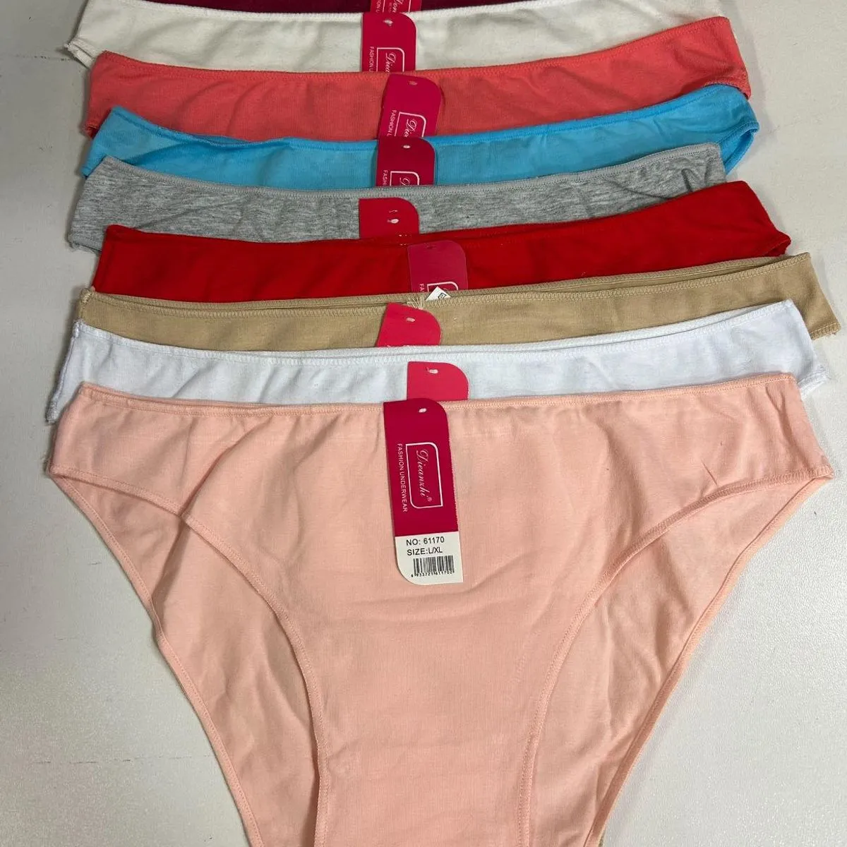 Majtki damskie bawełniane S/M-L/XL, 10 kolorów