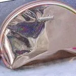 Kosmetyczka błyszcząca rose gold