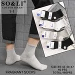 Skarpetki bawełniane damskie SO&LI 40-43/44-47