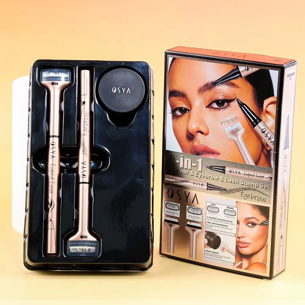 Zestaw do Makijażu Brwi i Eyeliner Oysa 3w1