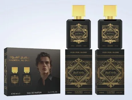 Zestaw Perfum Bader Al Oud OUD for Glory 2x50ml