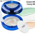 Korygujący Podkład w Poduszce Green-White + Ivory White