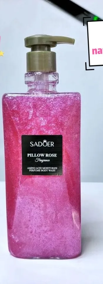 Żel pod prysznic Sadoer Pillow Rose Organic