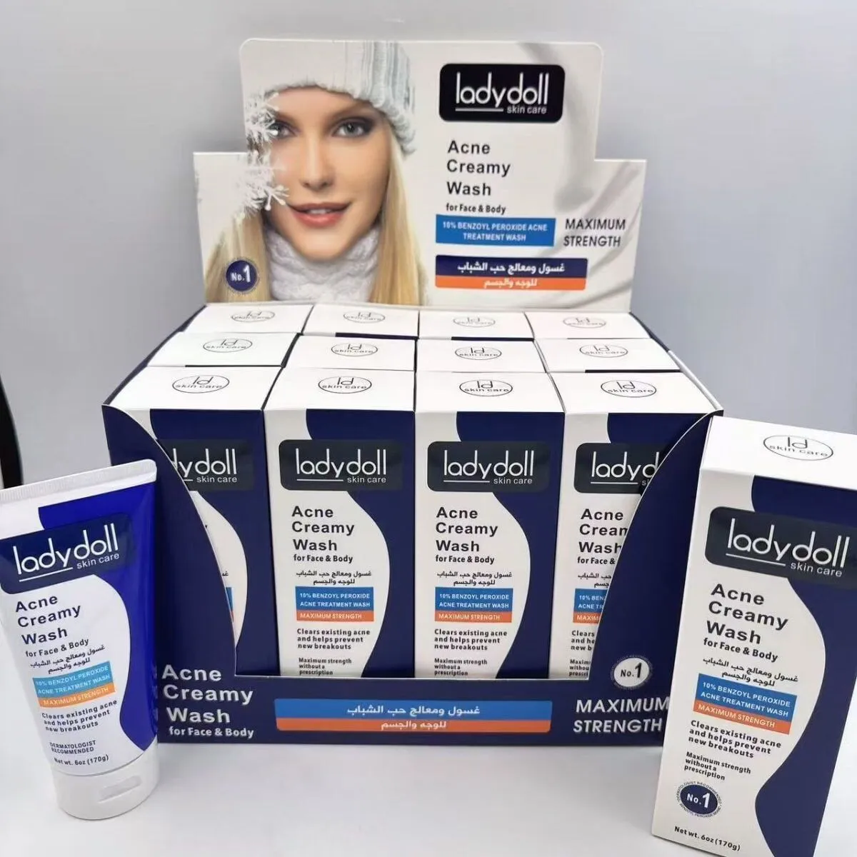 Lady Doll Acne Creamy Wash Żel Przeciwtrądzikowy 260ml