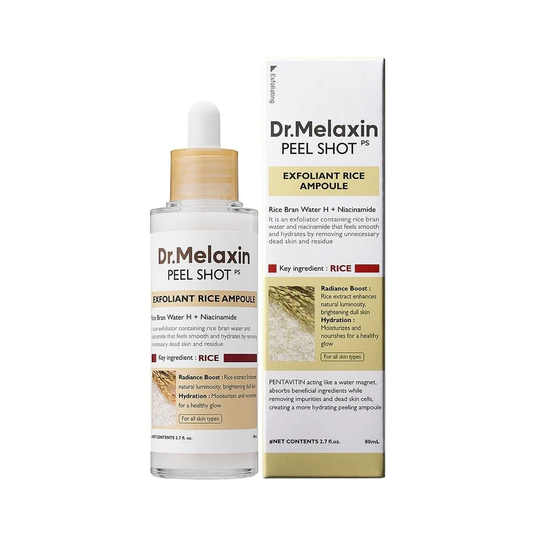 Peel Shot Rice Dr.Melaxin 30ml Radiance Boost