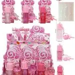 Lip Gloss Lucky Model do ust, różowy, 20g, opak. 12 szt