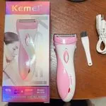 Depilator Kemei KM-1906 Ładowanie USB Różowy