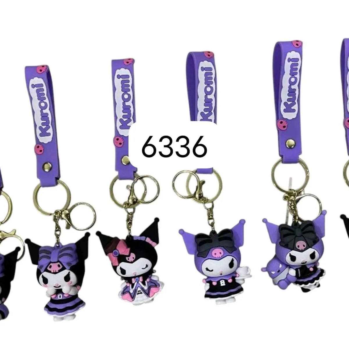 Brelok Zabawkowy Kuromi Fioletowy 6336