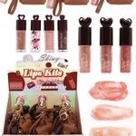 Zestaw błyszczyków do ust Lips Kits Lucky Model 6w1