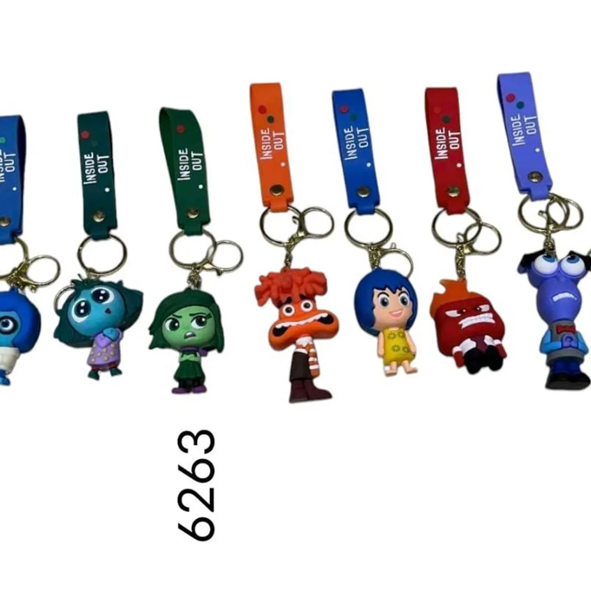 Brelok do Kluczy Inside Out Postacie 24 szt