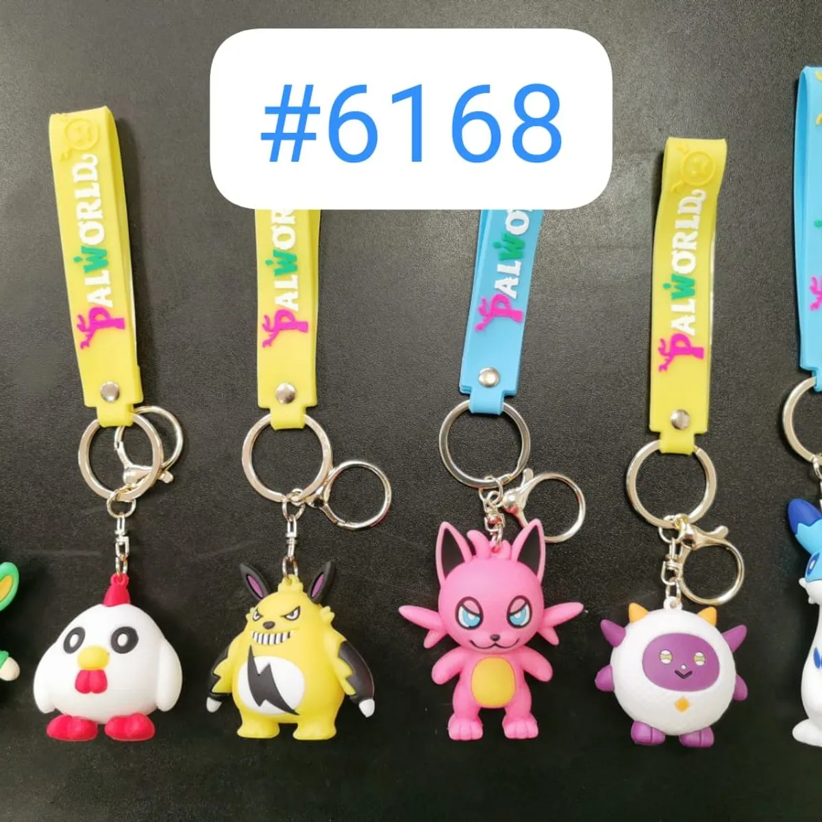 Brelok Digimon #6168 Zestaw 6 figurek