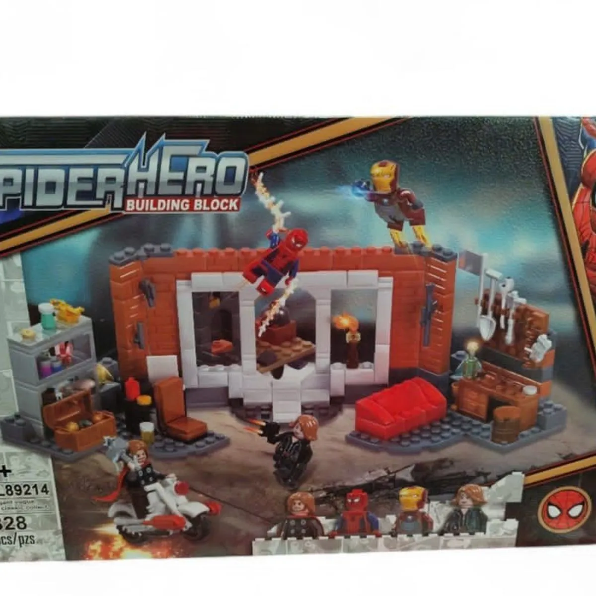 Zestaw klocków Spider Hero budujących LB214 6+