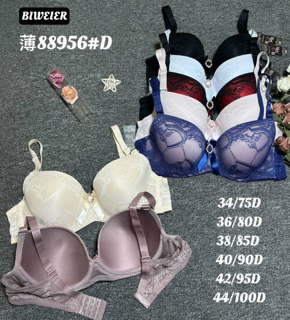 Biustonosz Damski BWEIER 88956#D Różne Kolory i Rozmiary