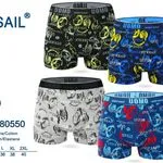 Bokserki męskie 95% bawełna COTTON-8050 MPC-8050 4 szt